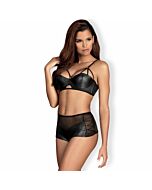 Obsessive - leatheria two pieces set l/xl