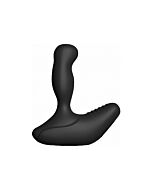 Revo waterproof rotating prostate massager black