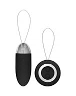 Luca rechargeable remote control vibrating egg black