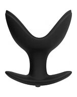 Butt plug - split 6 - 4 inch - black