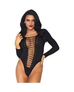 Leg avenue long sleeved teddy one size