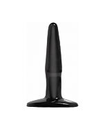 Basix rubber works mini butt plug 9 cm black