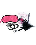 Lovers premium tickle me gift set pink