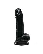 Basix rubber works suction cup 18 cm dong black