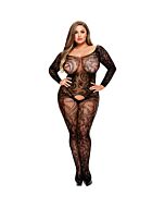 Longsleeve crotchless bodystocking