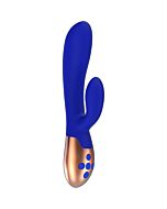 Heating g-spot vibrator - exquisite - blue