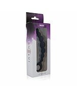 Intense Black Anal Beads