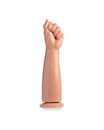 Fisto clenched fist dildo flesh