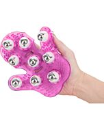 Roller balls massager - pink