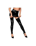 Pvc stockings - black