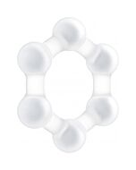 No. 82 weighted cock ring white