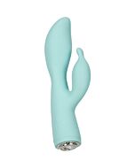 Pave Victoria Double Rampant Bunny - Pastel Green