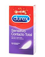 Sensitive Durex Contact Total 12 units - Durex