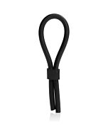 Silicone stud lasso black