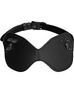 Ouch! skulls and bones - large eye mask with skulls & spikes - b