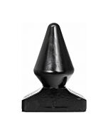 All black anal plug 18,5cm