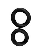 Infinity - l and xl cockring - black