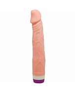Realistic vibrator flesh 22 cm
