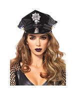 Leg avenue vinyl police hat