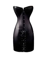 Corset gothic negro