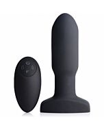 10x inflatable + silicone anal plug with vibrator