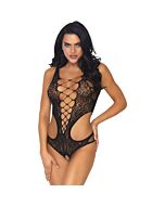Leg avenue crothless teddy bare bottom one size