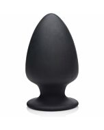 Anal plug, long - black