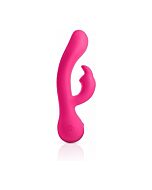 Jimmyjane rabbits ruby rabbit waterproof flexible vibrator pink