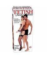 Fetish fantasy premium leather bondage kit.