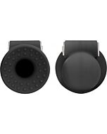 Vibrating nipple suckers - black