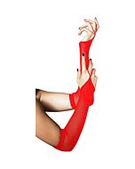 Leg avenue fishnet arm warners red