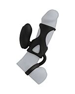 Vibrating cock cage single bullets