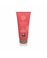 Shiatsu massage and glide gel 2 in 1 strawberry scent 200ml