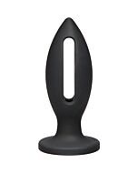 Lube luge plug 4 inch black