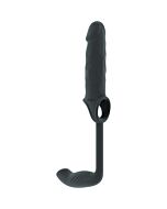 No.34 - stretchy penis exten and plug - grey