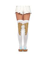 Leg avenue lurex angel wing over the knee