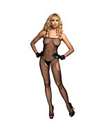 Leg avenue spaghetti strap fishnet suspender bodystocking