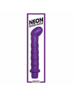 Neon ribbed g-spot purple