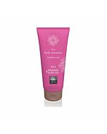 Shiatsu massage and glide gel 2 in 1 raspberry scent 200ml