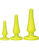 American pop anal trainer set yellow