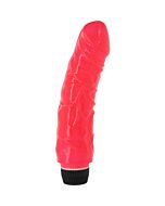 Jelly pink glitter vibrator