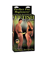 Fetish fantasy hollow strap-on for her or him glow