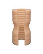 Truskyn - the tru stroke - ribbed - vanilla