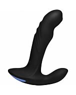 17x p-trigasm - 3 in1 silicone prostate stimulator - black