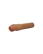 3 inch transformer penis extension - brown