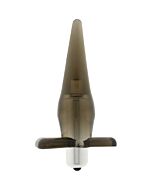 Power vibrating buttplug black