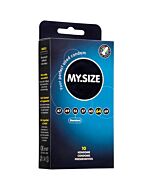 My size natural latex condom 64 width 10 pcs