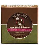 Earthly body skinny dip lip balm pot