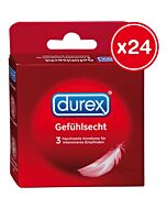 Durex gefuhlsecht 24 x 3 pcs