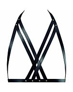 Bijoux indiscrets maze halter bra harness black